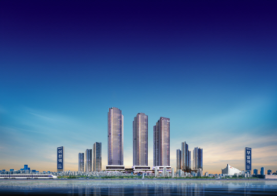 이천 롯데캐슬센트럴페라즈스카이 조감도